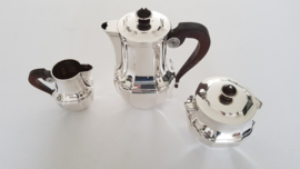 Christofle - A silver plated Coffee service - Art Deco - 3-piece - France, period 1935-1983