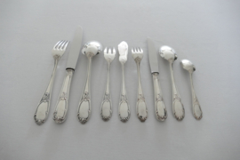 Frionnet, Francois - Silver Plated Cutlery Canteen - 116-piece/12-pax. - Louis XV - France, c. 1950