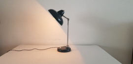 Vintage enamel table lamp