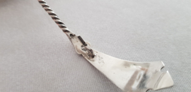 Antique silver cream spoon - .835 silver - A. Pelt, Schoonhoven - the Netherlands, 1920