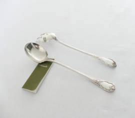 Antique Christofle Salad Servers - Marly - France, 1860-1914