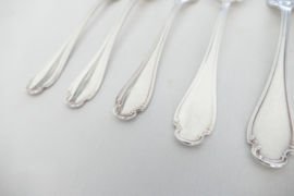 Christofle/Manufacture de L'Alfenide - Silver Plated Dinner Cutlery - 24-piece/12-pax. - Pompadour - France, 1920's