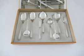 Silver Plated Cutlery Canteen - Pearl - 45-piece/6-pax. - Keltum, v. Kempen & Begeer