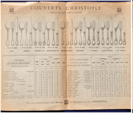 Christofle - Antieke soeplepel in model "Filet Violon / Filet Ancien"