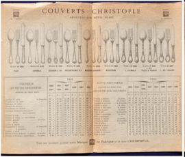 Christofle - Antique soup spoon in model "Filet Violon / Filet Ancien