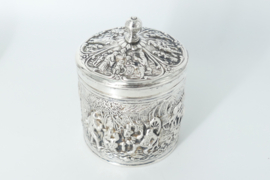 Nostalgic Old-Dutch Tea Caddy - H.Hooikaas for Douwe Egberts - the Netherlands, 1960s