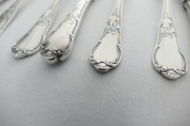 Silver Plated Dinner Cutlery Set - 18-piece/6-pax. Maison Tilquin - Antwerp, 1950-1965