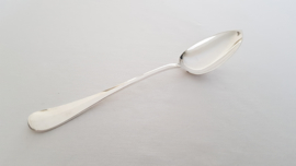 Antique Christofle Serving Spoon - Baguette pattern (Fidelio) - France, 1900-1935