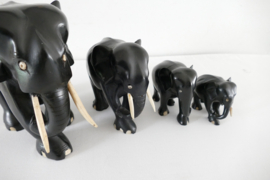 Herd of Ebony Elephants