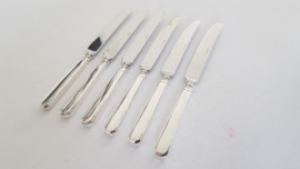 Silver plated cutlery in the  P25 Melina pattern - 43-piece/6-pax incl. serving pieces - Keltum, van Kempen & Begeer
