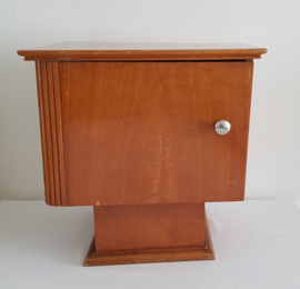 Pair of Vintage 1960's nightstands - Mahogany veneer