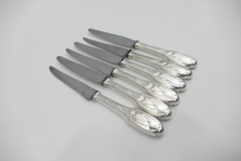 Christofle - Delafosse - Set of 6 antique dessert knives - France, 1907-1914