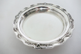Zilveren flessenonderzetter - Delheid Frères, België - c. 1960