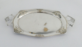 Silver plated Jugendstil tray - 55cm - Rare - WMF, Geislingen - c.1895-1910