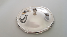 Ercuis - France - Silver plated Vegetable dish (Legumiére) - Contours collection - France, 1977