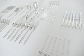 Gero, Georg Nilsson - Silver Plated Cutlery Set - Perfection - 52-piece/6-pax. - the Netherlands, 1952-1975