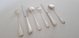 Silver Plated Cutlery Canteen - Arabesque - 71-piece/9-pax. - Gero, the Netherlands - 1968-1985