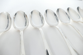 Christofle - Pompadour - Set of 10 dinner spoons