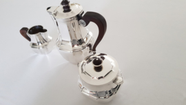 Christofle - A silver plated Coffee service - Art Deco - 3-piece - France, period 1935-1983