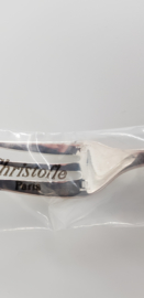 Christofle - Fidelio - 3 silver plated dessert forks in model - in original packaging / mint condition