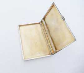 Sterling silver cigarette case - .925 silver - Adie Brothers, Ltd - Birmingham, U.K. - 1937