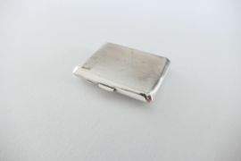 Sterling silver cigarette case - .925 silver - Frederick Field, Birmingham - 1939