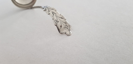Antique silver cream spoon - .835 silver - Frank Pluut, Schoonhoven - the Netherlands, 1906