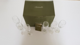 Set van 6 Christofle Champagnefluiten - Albi