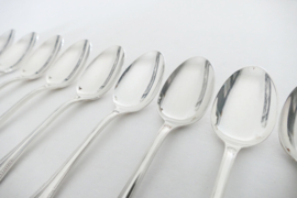 Christofle - Malmaison - 10 silver plated Dinner spoons