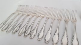Jäger Solingen - Silverplated Cutlery Canteen - 84-pieces/12-pax. - Germany, 1937-1945