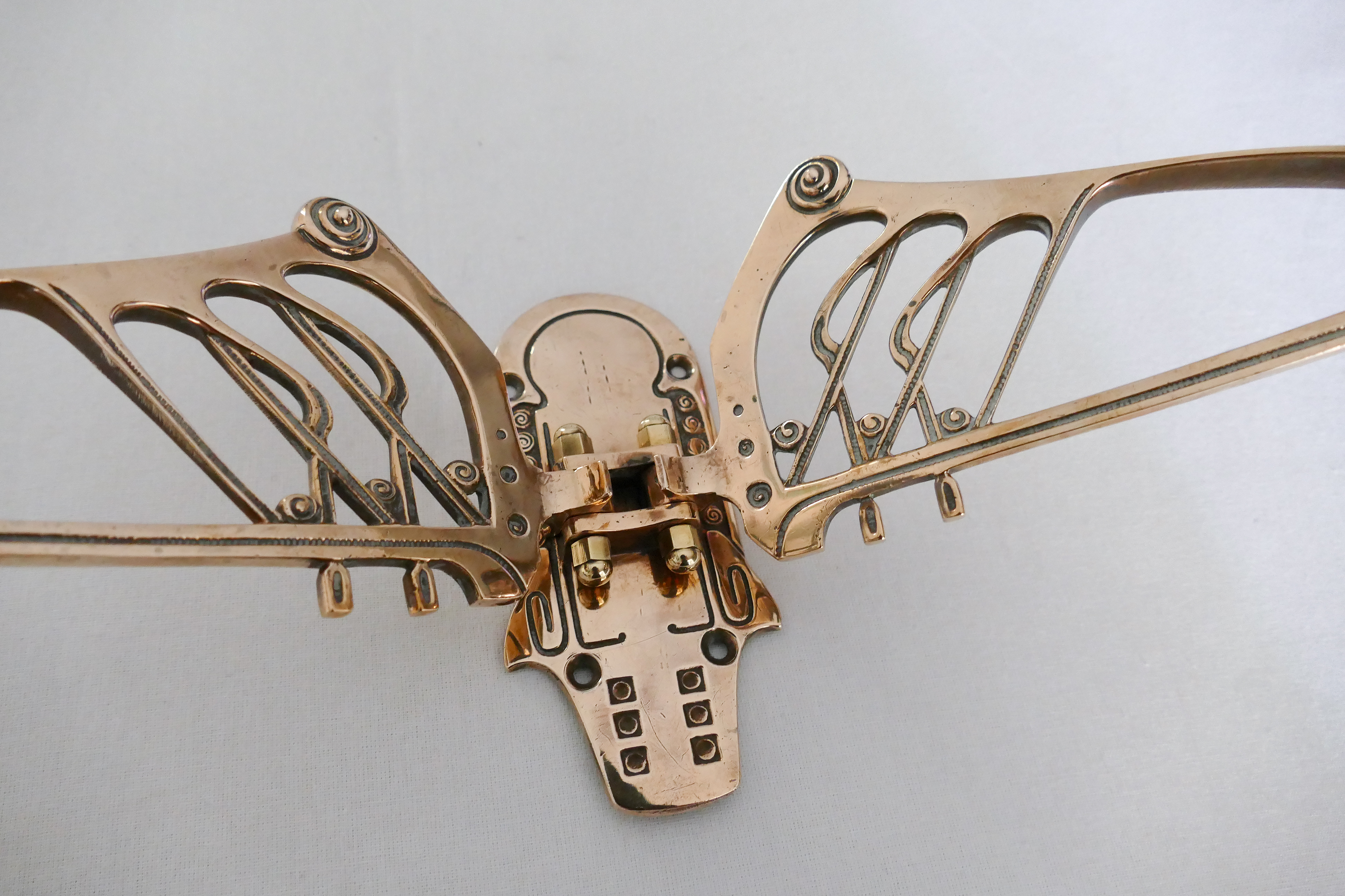 Art Nouveau Piano Candleholders