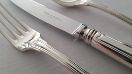 Robbe & Berking - Silver plated Dinner Place Setting (Spoon + Knife + Fork) - Alt Faden