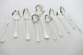 Gero, Zeist - Silver Plated Cutlery Canteen - Arabesque - 135-piece/12-pax. - the Netherlands, 1968-1985