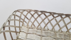 Silver Plated woven Bread basket