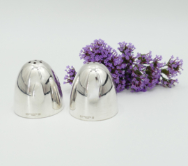 Christofle Salt & Pepper Shakers - Bullet Design - France, 1960-1983
