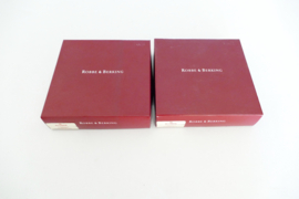 Robbe & Berking - A pair of Silver plated Coasters - Alt Faden