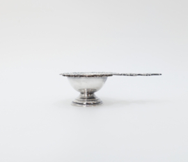 Silver Plated Dutch Tea Strainer - H.Hooikaas - 1960s