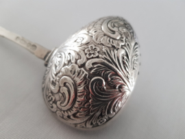 Silver plated tea strainer - Gero, Georg Nilsson - Old Dutch pattern - 1925