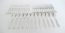 Silver Plated Cutlery Set - Art Deco - 36-piece/12-pax. - Otto Kaltenbach, Altensteig - Germany, c. 1930
