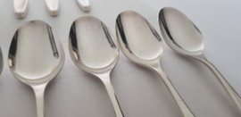 Keltum, v. Kempen & Begeer - Silver Plated Cutlery Canteen - Jolie - 56-piece/8-pax. - the Netherlands, 2nd half 20th century