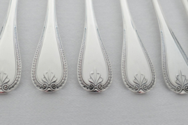 Christofle - Malmaison - 10 silver plated fish forks - new condition