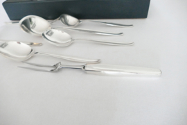 Verzilverde Bestekset - Keltum, van Kempen & Begeer - Model P17 Jeunesse - 43-delig/6-persoons -