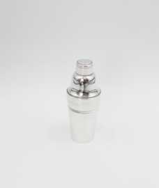 Silver Plated Art Deco Cocktail Shaker - France, 1920-1940