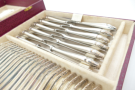 Jäger Solingen - Silver Plated Cutlery Canteen  - 83-piece/12-pax. - Germany, 1937-1950