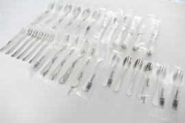 Christofle - Spatours - Silver Plated entrée Cutlery - 30-piece/6-pax. - New