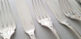 Christofle - A set of fish cutlery for 8 - Marly collection - France, 2nd half 20th century