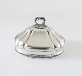 A large antique Silvered Cloche - 19th century