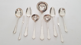 WMF - Silver plated Cutlery canteen - Chippendale style - 81-piece/12-pax. - Germany, mid-20th century