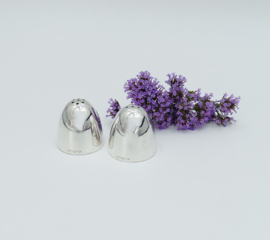 Christofle Salt & Pepper Shakers - Bullet Design - France, 1960-1983