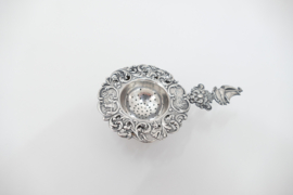 Silver Plated Dutch Tea Strainer - H.Hooikaas - 1960s